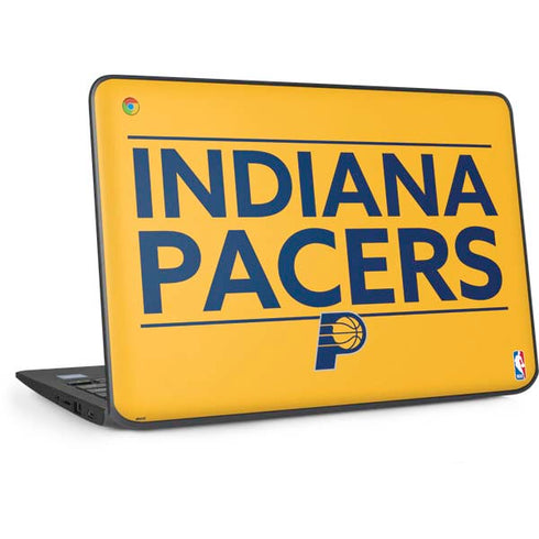 NBA Indiana Pacers Standard - Yellow HP Chromebook Skin