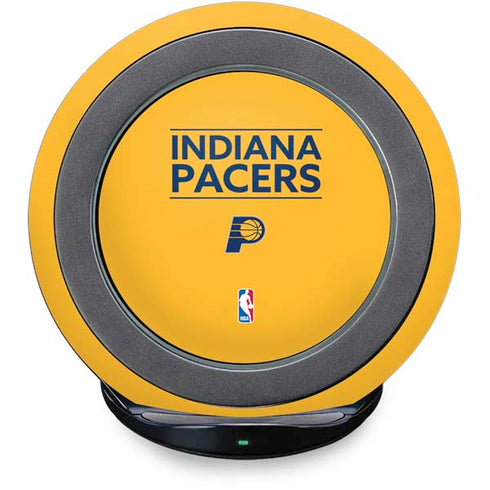 NBA Indiana Pacers Standard - Yellow Fast Charge Wireless Charging Stand Skin