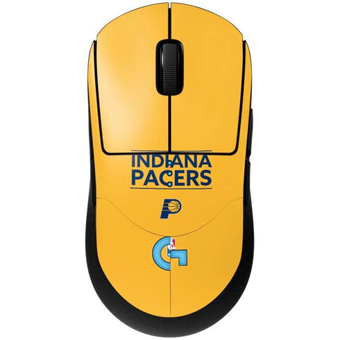 NBA Indiana Pacers Standard - Yellow G Pro Wireless Gaming Mouse Skin