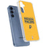 NBA Indiana Pacers Standard - Yellow Galaxy A35 5G Clear Case