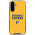 NBA Indiana Pacers Standard - Yellow Galaxy A36 5G Clear Case