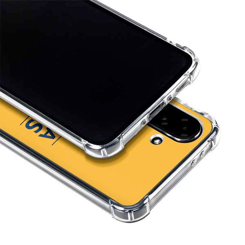 NBA Indiana Pacers Standard - Yellow Galaxy A36 5G Clear Case