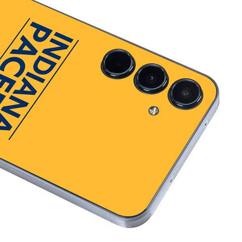 NBA Indiana Pacers Standard - Yellow Galaxy A36 5G Skin