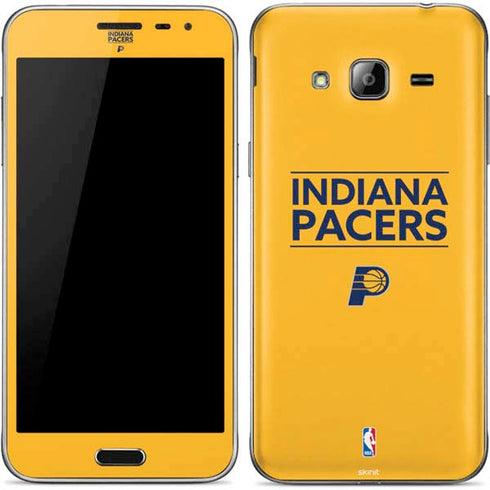 NBA Indiana Pacers Standard - Yellow Galaxy J3 Skin