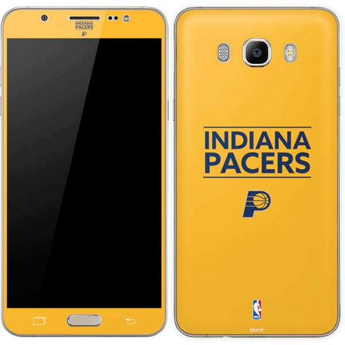 NBA Indiana Pacers Standard - Yellow Galaxy J7 Skin