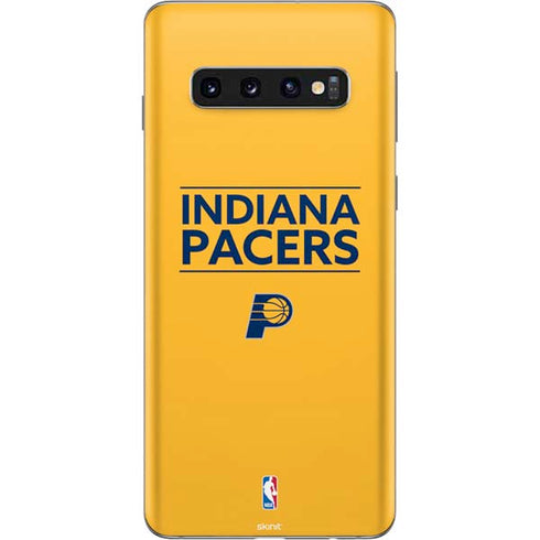 NBA Indiana Pacers Standard - Yellow Galaxy S10 Skin