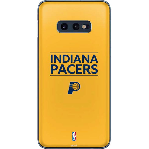 NBA Indiana Pacers Standard - Yellow Galaxy S10e Skin