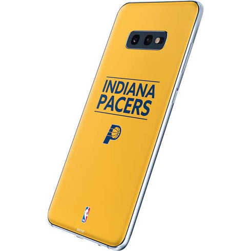 NBA Indiana Pacers Standard - Yellow Galaxy S10e Skin