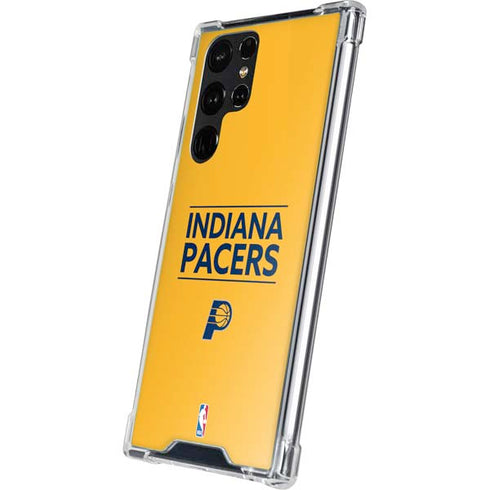 NBA Indiana Pacers Standard - Yellow Galaxy S23 Ultra Clear Case