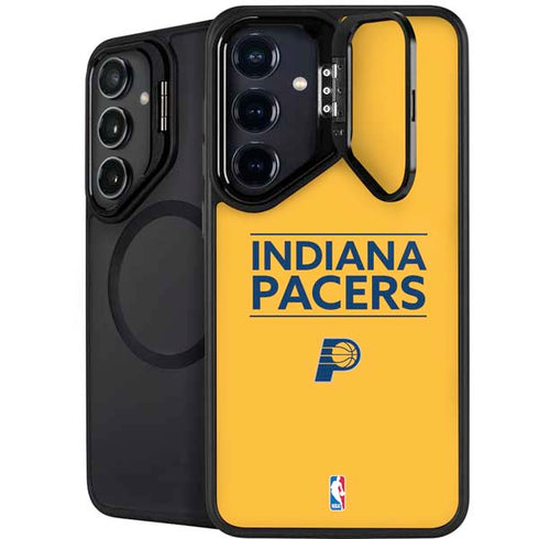 NBA Indiana Pacers Standard - Yellow Galaxy S25 Kickstand Case