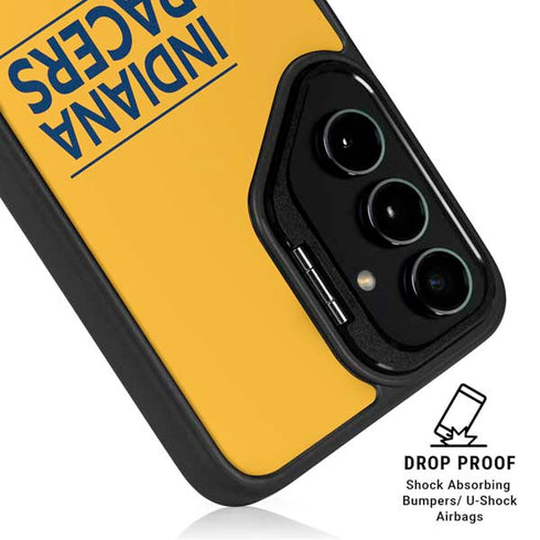 NBA Indiana Pacers Standard - Yellow Galaxy S25 Kickstand Case