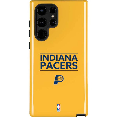 NBA Indiana Pacers Standard - Yellow Galaxy S25 Ultra Impact Case