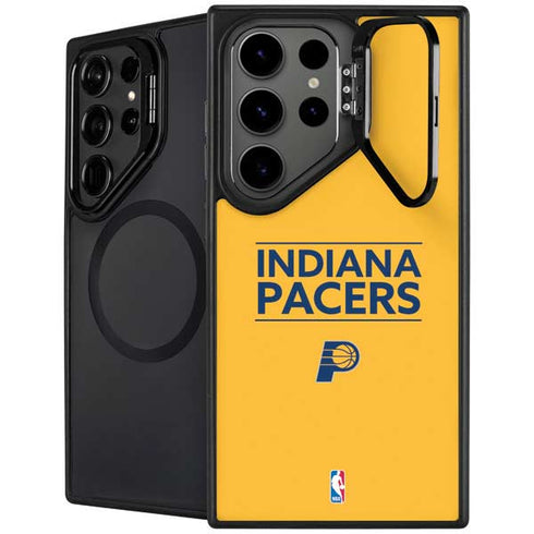 NBA Indiana Pacers Standard - Yellow Galaxy S25 Ultra Kickstand Case