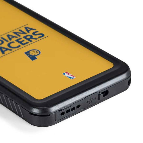 NBA Indiana Pacers Standard - Yellow Galaxy S24 Waterproof Case