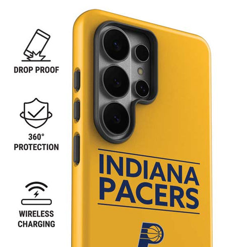 NBA Indiana Pacers Standard - Yellow Galaxy S26 Ultra Impact Case