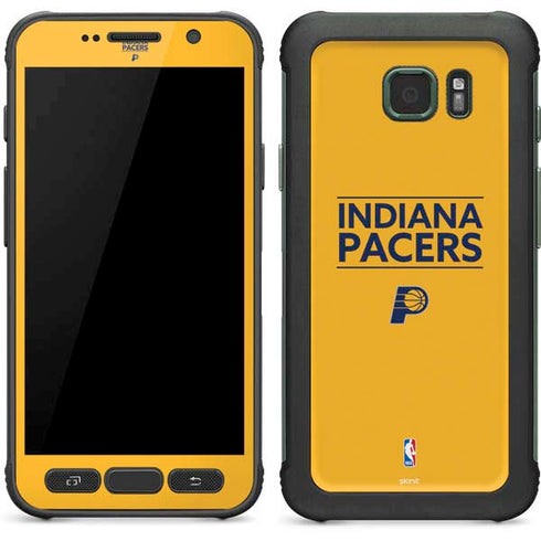 NBA Indiana Pacers Standard - Yellow Galaxy S7 Active Skin