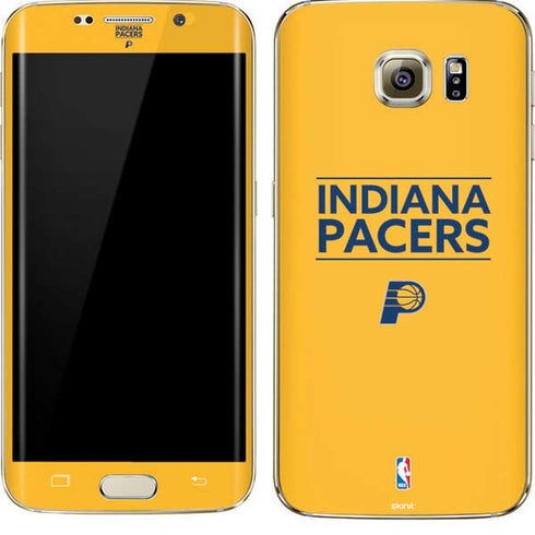 NBA Indiana Pacers Standard - Yellow Galaxy S7 Edge Skin