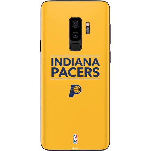 NBA Indiana Pacers Standard - Yellow Galaxy S9 Plus Skin