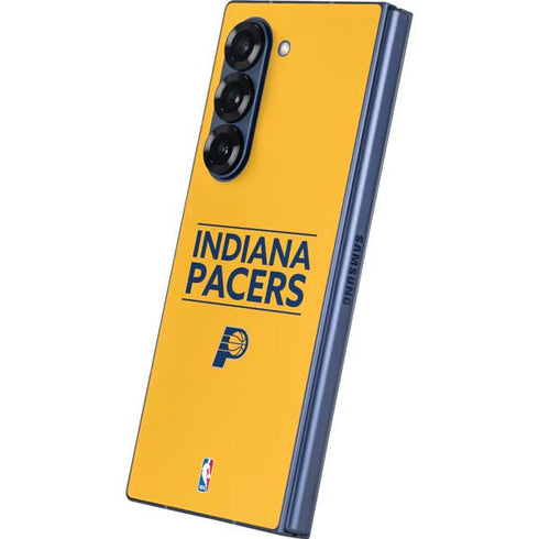 NBA Indiana Pacers Standard - Yellow Galaxy Z Fold6 Skin