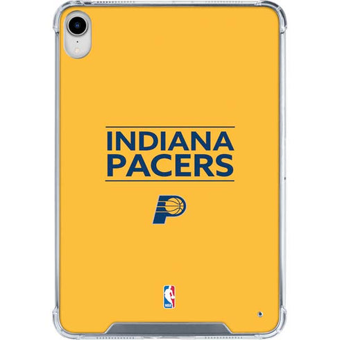 NBA Indiana Pacers Standard - Yellow iPad 11th Gen (2025) Clear Case