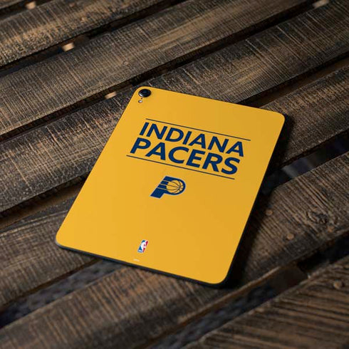 NBA Indiana Pacers Standard - Yellow Apple iPad Pro Skin