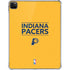 NBA Indiana Pacers Standard - Yellow iPad Pro 11in (2024) Clear Case
