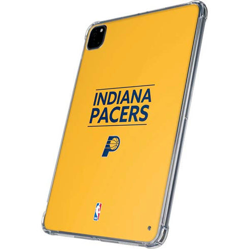 NBA Indiana Pacers Standard - Yellow iPad Pro 11in (2024) Clear Case