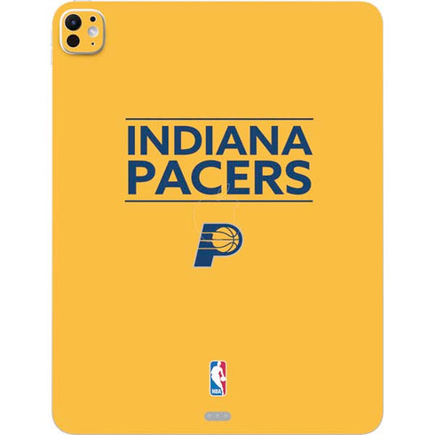 NBA Indiana Pacers Standard - Yellow iPad Pro 13in M4 (2024) Skin