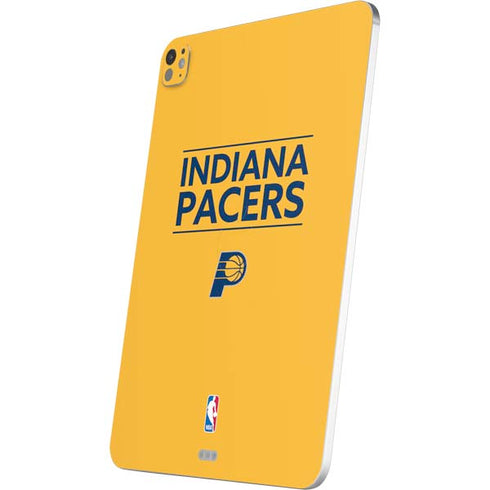 NBA Indiana Pacers Standard - Yellow iPad Pro 13in M4 (2024) Skin