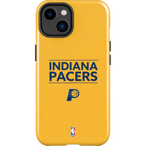 NBA Indiana Pacers Standard - Yellow iPhone 15 Impact Case