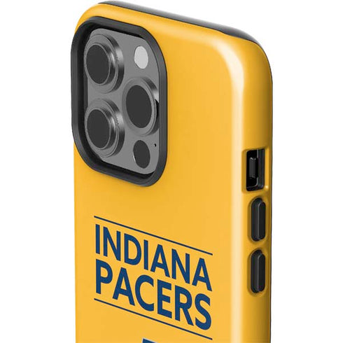NBA Indiana Pacers Standard - Yellow iPhone 15 Pro Impact Case