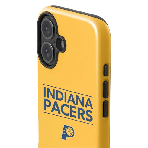 NBA Indiana Pacers Standard - Yellow iPhone 16 Impact Case