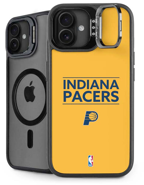 NBA Indiana Pacers Standard - Yellow iPhone 16 Kickstand Case
