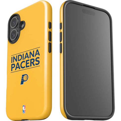 NBA Indiana Pacers Standard - Yellow iPhone 16 Plus Impact Case