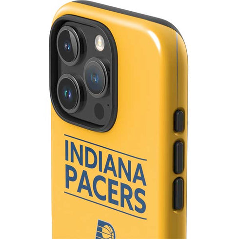 NBA Indiana Pacers Standard - Yellow iPhone 16 Pro Impact Case
