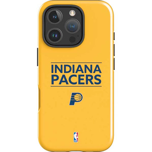 NBA Indiana Pacers Standard - Yellow iPhone 16 Pro Max Impact Case