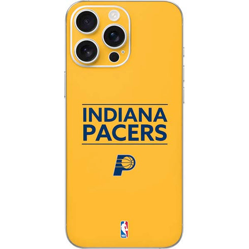 NBA Indiana Pacers Standard - Yellow iPhone 16 Pro Max Skin