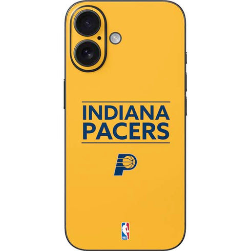 NBA Indiana Pacers Standard - Yellow iPhone 16 Skin