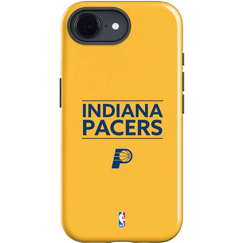 NBA Indiana Pacers Standard - Yellow iPhone 16e Impact Case