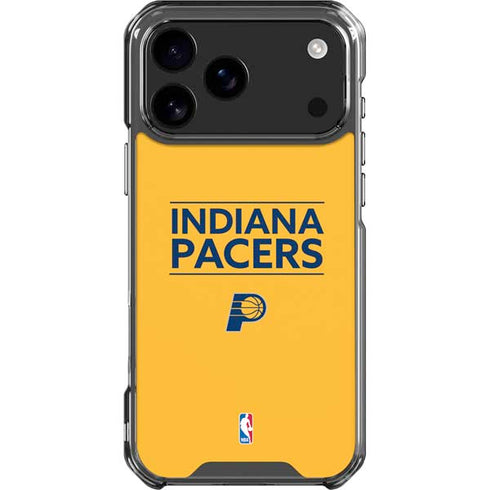 NBA Indiana Pacers Standard - Yellow iPhone 18 Pro Max Clear Case