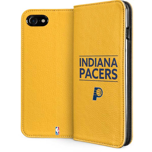 NBA Indiana Pacers Standard - Yellow iPhone SE (2nd & 3rd Gen) Folio Case
