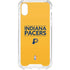 NBA Indiana Pacers Standard - Yellow iPhone XS Clear Case