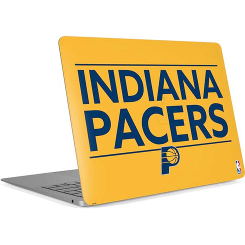 NBA Indiana Pacers Standard - Yellow Apple MacBook Air Skin