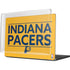 NBA Indiana Pacers Standard - Yellow MacBook Pro 14in (2021-24) Case plus Skin