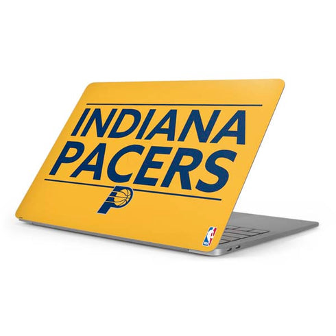 NBA Indiana Pacers Standard - Yellow Apple MacBook Pro 16-inch Skin