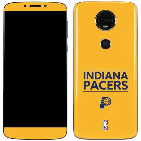NBA Indiana Pacers Standard - Yellow Moto E5 Plus Skin