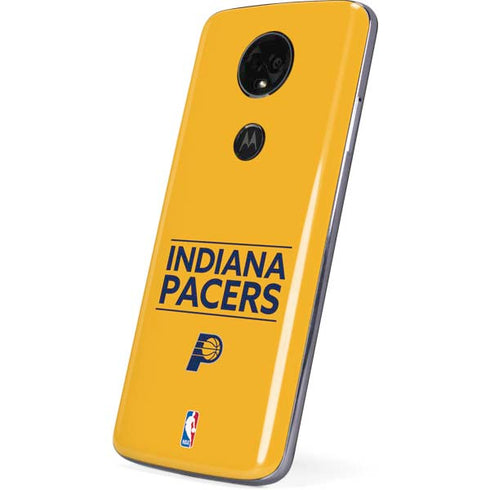 NBA Indiana Pacers Standard - Yellow Moto E5 Plus Skin