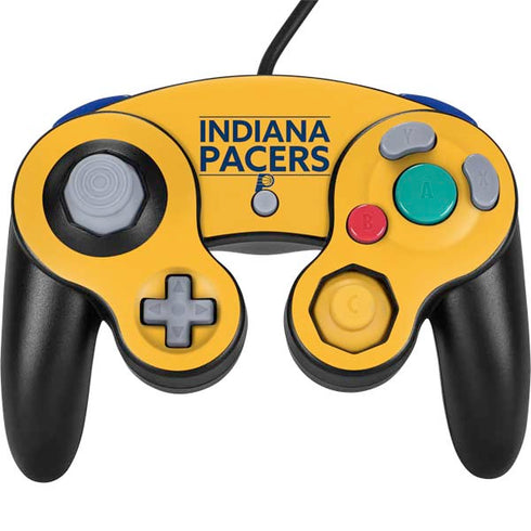 NBA Indiana Pacers Standard - Yellow Nintendo GameCube Controller Skin