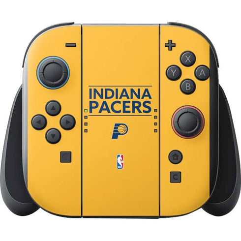 NBA Indiana Pacers Standard - Yellow Nintendo Switch 2 (2025) with Joy-Con Skin