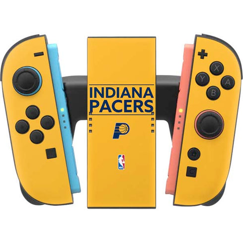 NBA Indiana Pacers Standard - Yellow Nintendo Switch 2 (2025) Joy-Con Controller Skin